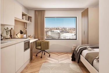 1 bed house, Queens Road, Lace Market, Nottingham, NG23NA - Image 3